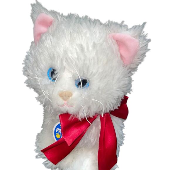 Build A Bear 14" Cat Kitty Persian Himalayan Promise Pets Plush Ribbon Nursery - Picture 2 of 13